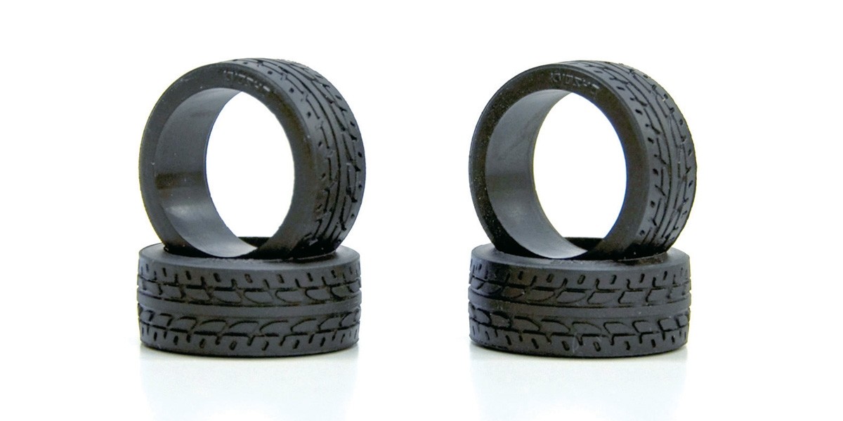Kyosho Reifen Mini-Z Radial 30 Shore (4) 8,5mm MZW37-30