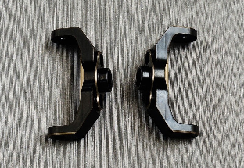 SAMIX Caster Block Messing (2) für Traxxas TRX-4M TRX4M-4014