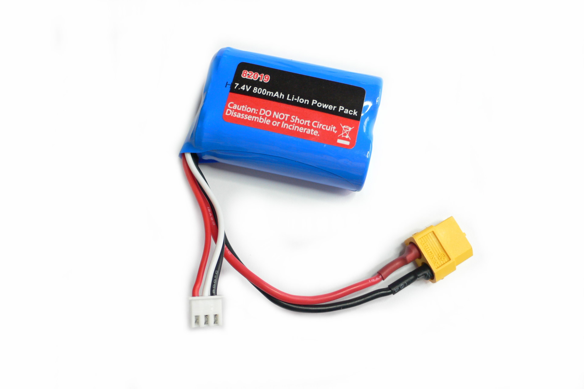 Joysway ET Akku 7,4V 800mAh Li-Ion für SeaRider / Warrior V3 XT60 82019