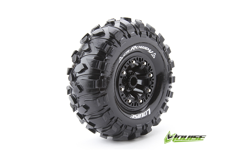 Louise CR-ROWDY 2.2 supersoft Felge schwarz (2) Crawler L-T3238VB