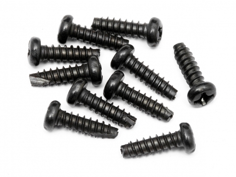 HPI Flachkopfschneidschraube M3x10mm (10St) Z552