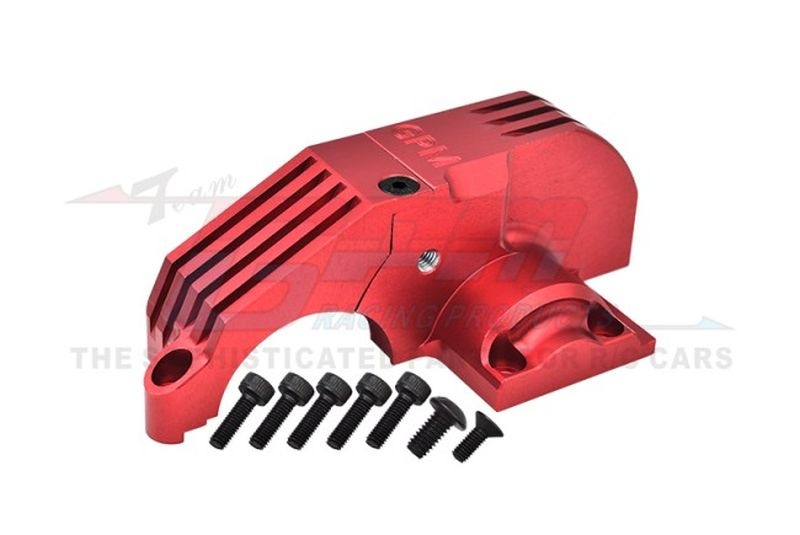 GPM Aluminium Hauptzahnradabdeckung rot TRX Maxx, Maxx Slash TXMS038GCNR