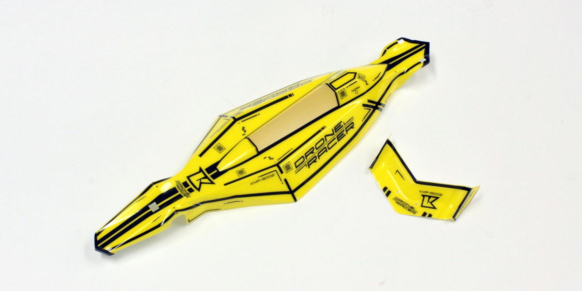 Kyosho KAROSSERIE DRONE RACER ZEPHIR GELB DRB002Y