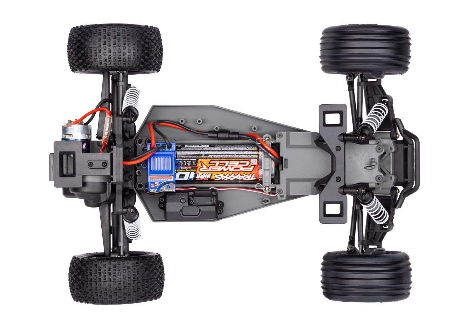 Traxxas Rustler 1/10 2WD Stadium-Truck BlauX RTR HD/Clipless mit Akku & USB-Lader 37254-8 - Abbildung 4