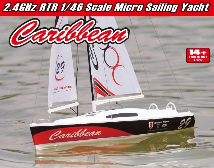 Joysway Caribbean MK2 Segelboot RTR 2.4G 8802 - Abbildung 3