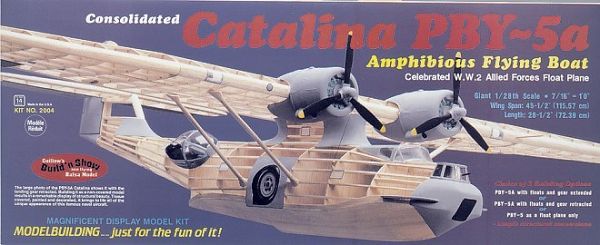 Guillow PBY-5a Catalina giant plane kit 2004