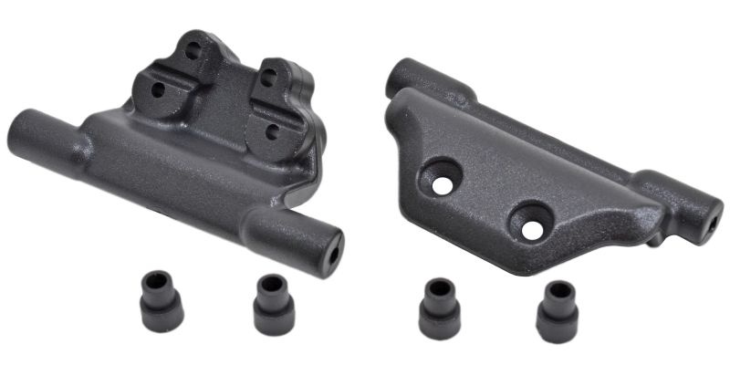 RPM Wheelie-Bar Halterung schwarz (passend für TRX3678) TRX Rustler 4x4 80962