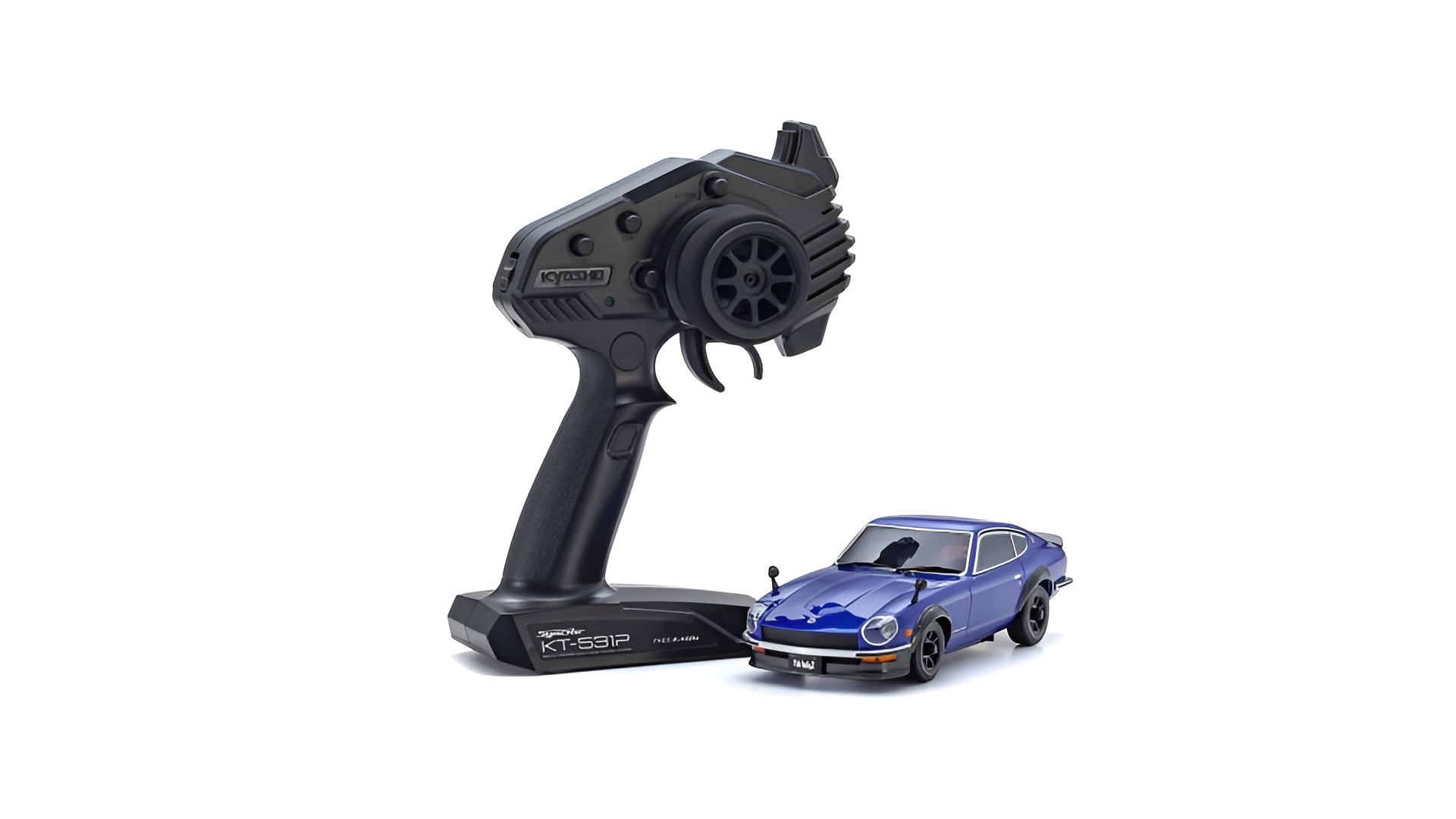 Kyosho Mini-Z AWD Nissan Fairlady 240Z-L Metallic Blau (MA020/KT531P) 32645MB