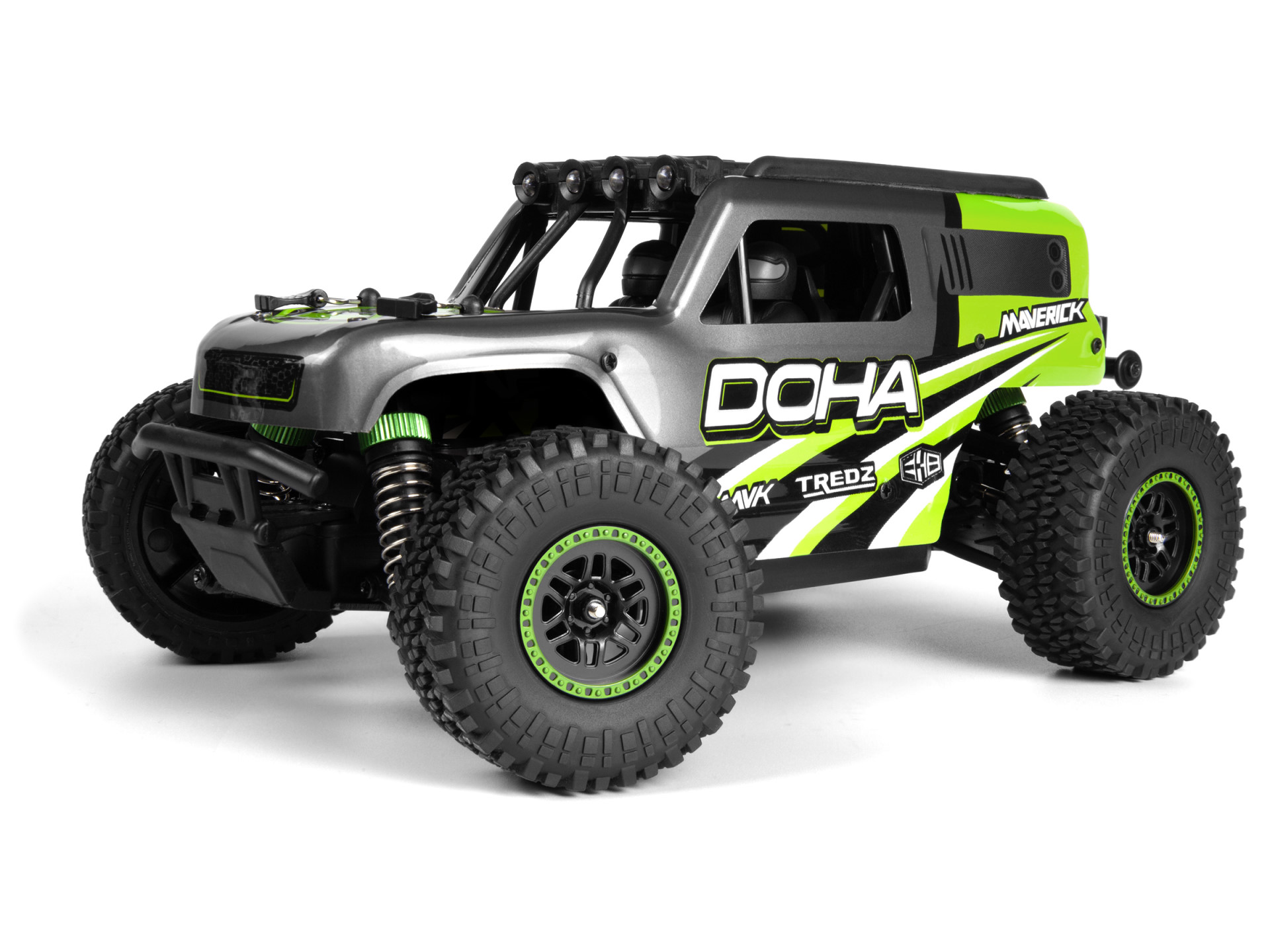 Maverick Doha 1/20 4WD Elektro Truck Grün 150703