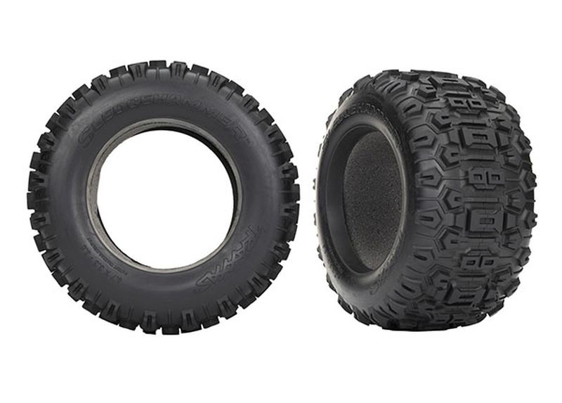 Traxxas Reifen Sledgehammer® + Einlagen (je 2) 9670