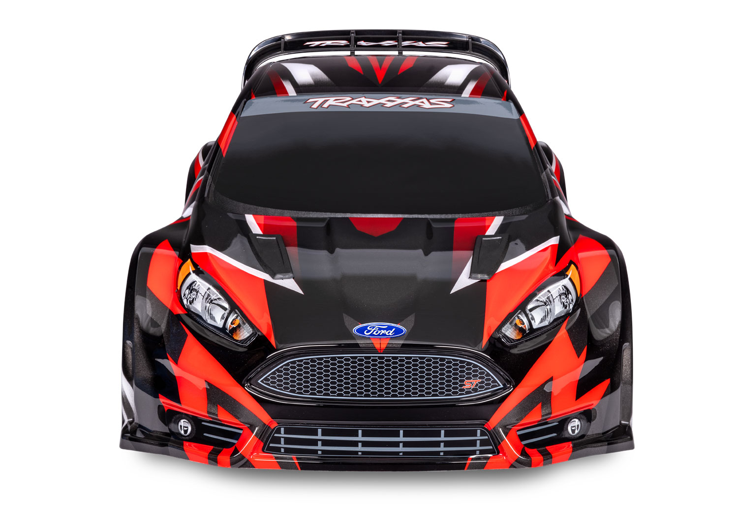 Traxxas Ford Fiesta ST 4x4 BL-2S rot 1/10 Rally Brushless ohne Akku/Lader 74154-4 - Abbildung 2