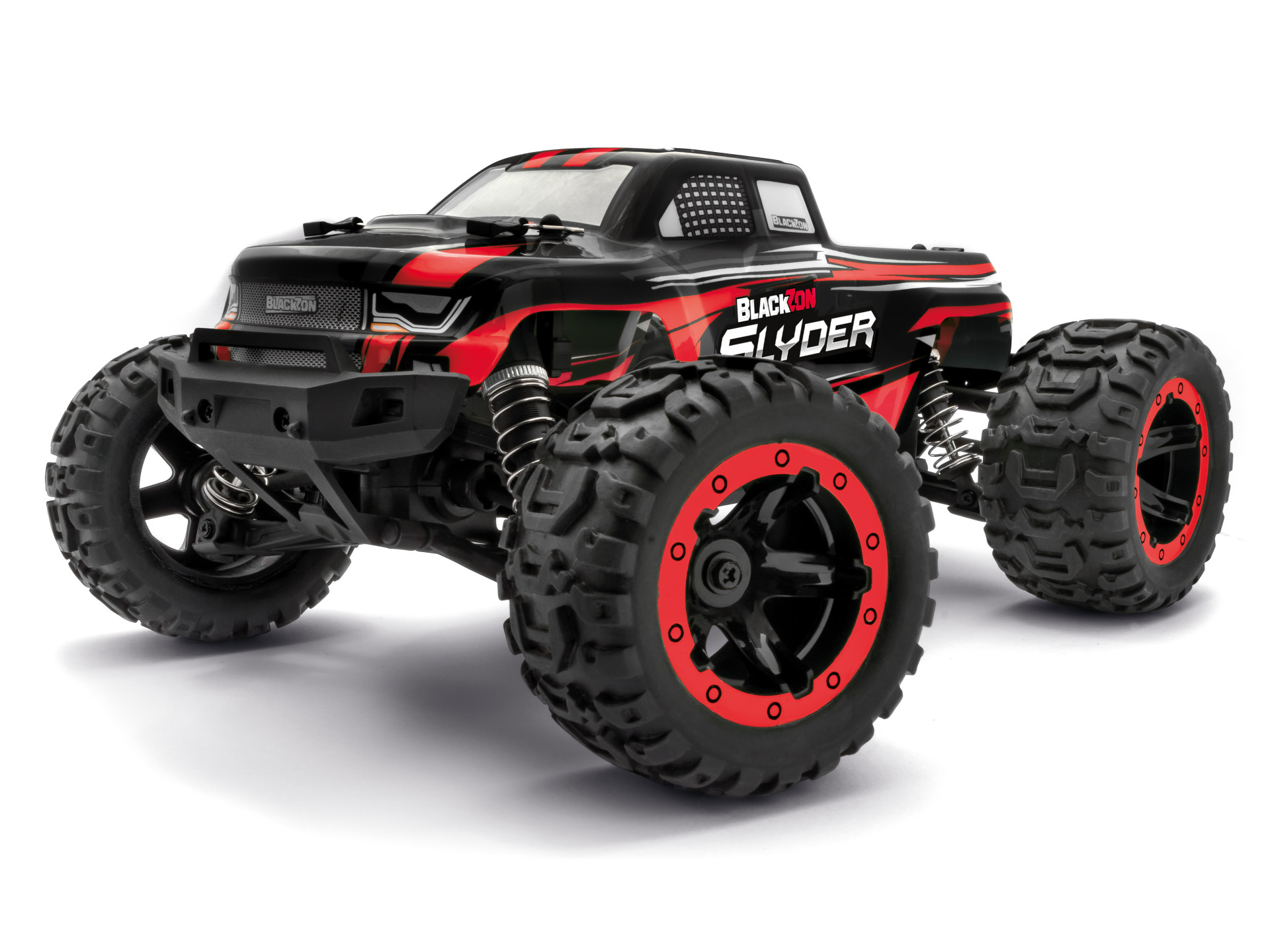 BLACKZON Slyder MT Rot 1/16 4WD Elektro RC Monster Truck 540098