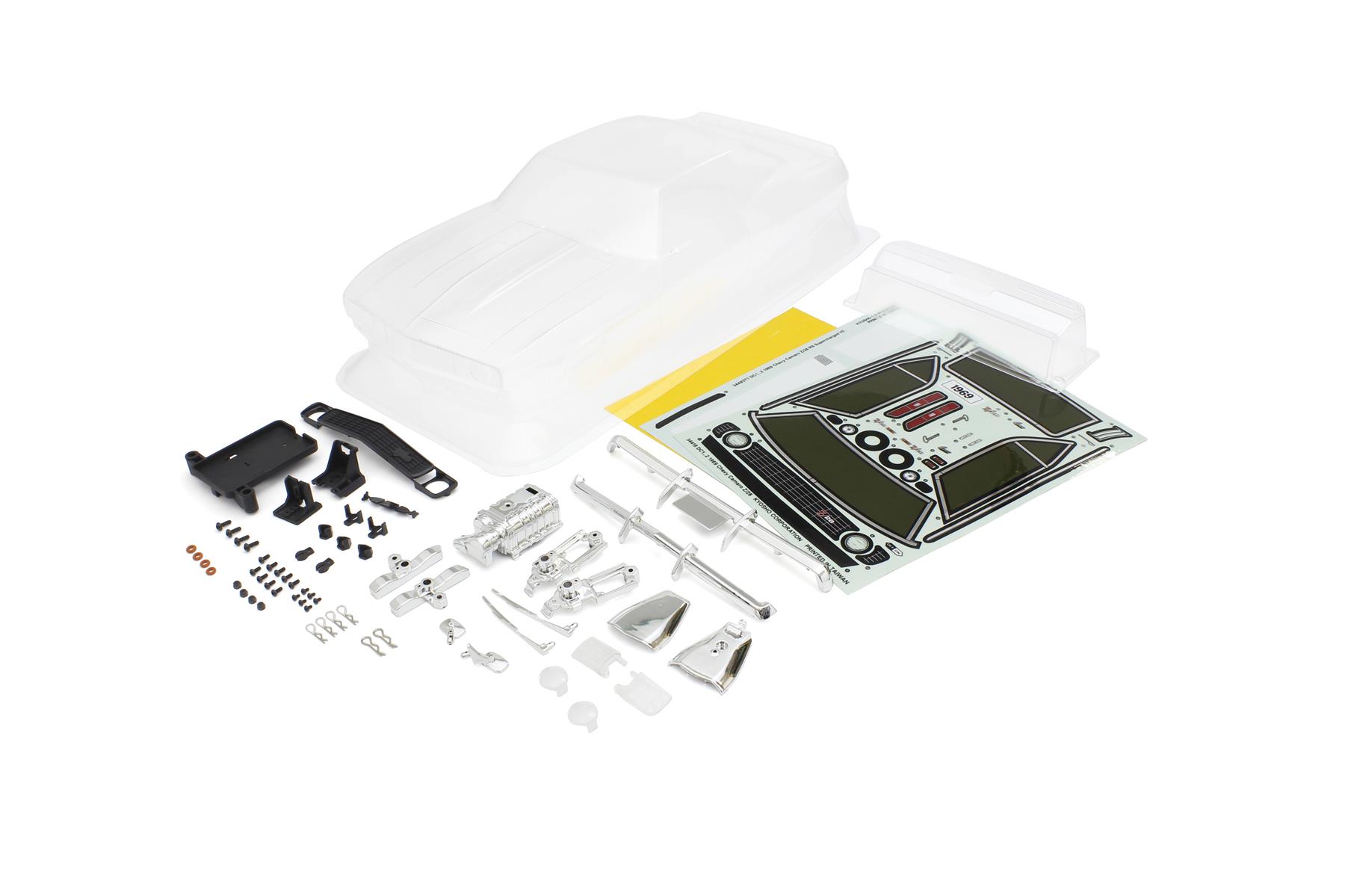 Kyosho Karosserie Fazer VE 1:10 FZ02S Chevy Camaro Z28 1969 SuperCharger FAB608