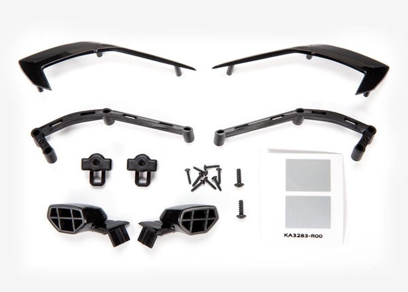Traxxas Karo-Teile Chevrolet Corvette Stingray Spiegel, Seitenteile 9317