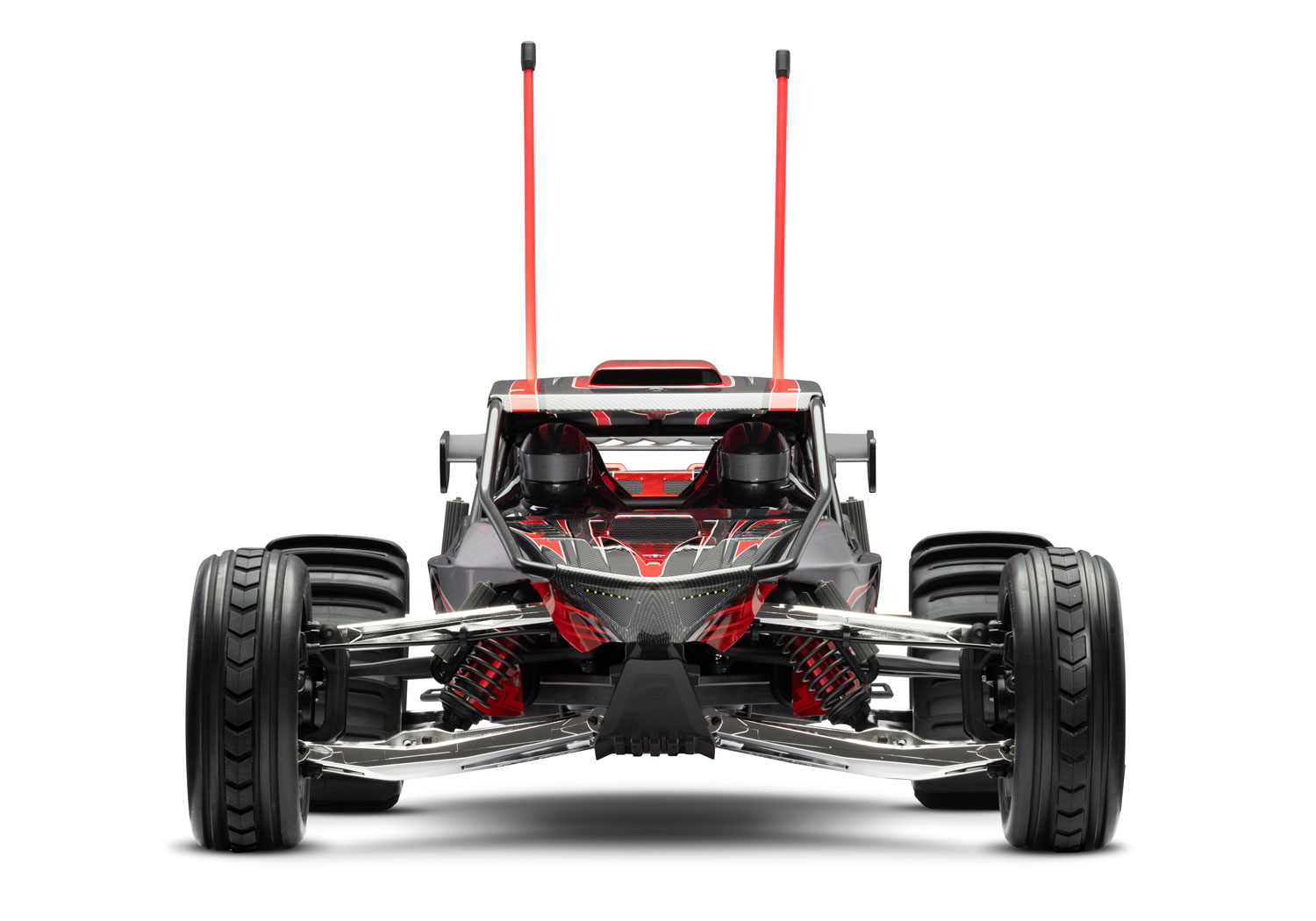 Traxxas FUNCO RWD 8S VXL 1/6 Sand Car Rot RTR Brushless o. Akku & Lader 109076-4