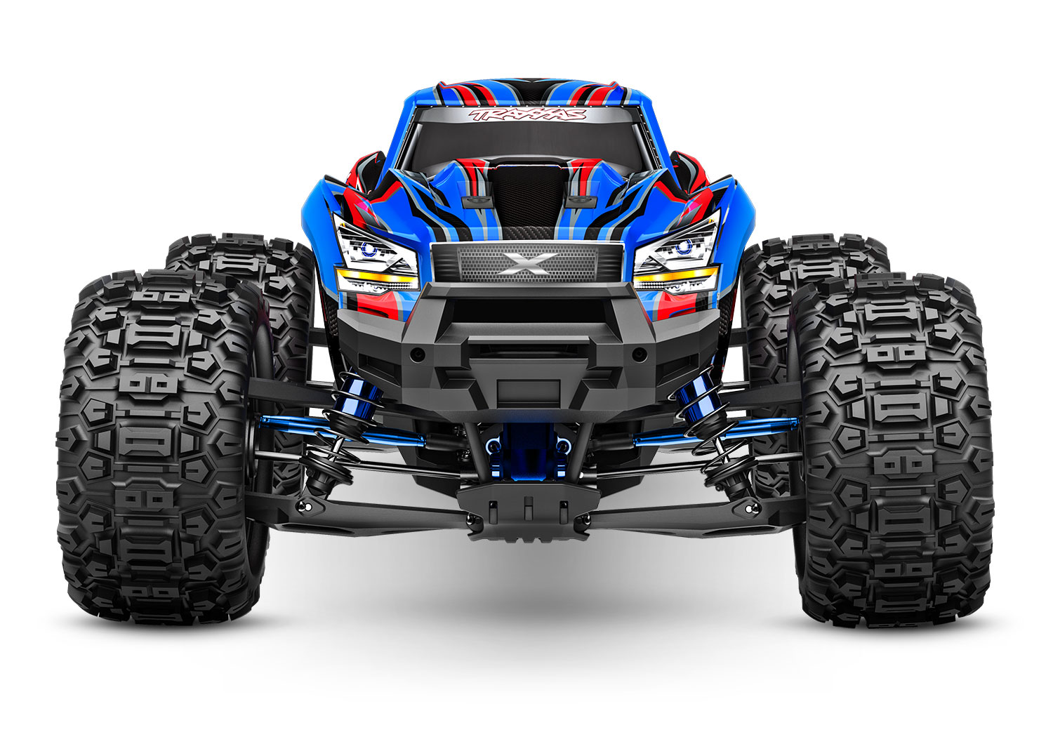 Traxxas X-Maxx Ultimate BlauX 4x4 VXL RTR Brushless Monster Truck 77097-4 - Abbildung 2