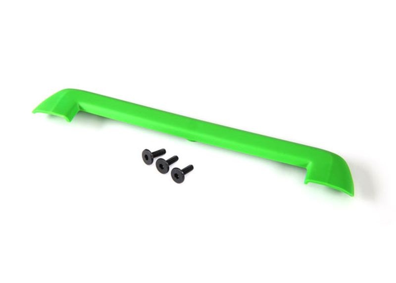 Traxxas Tailgate Schutz grün + Schrauben 8912G