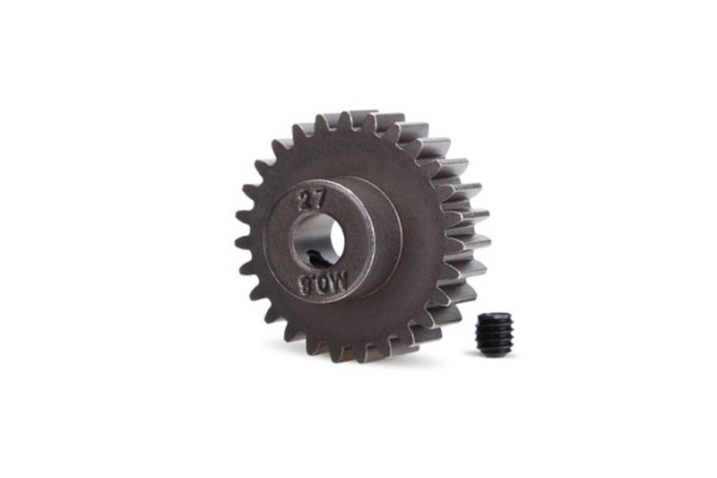 Traxxas Ritzel 27 Zähne 32DP M0.8 Stahl 5mm inkl. Madenschraube 5647