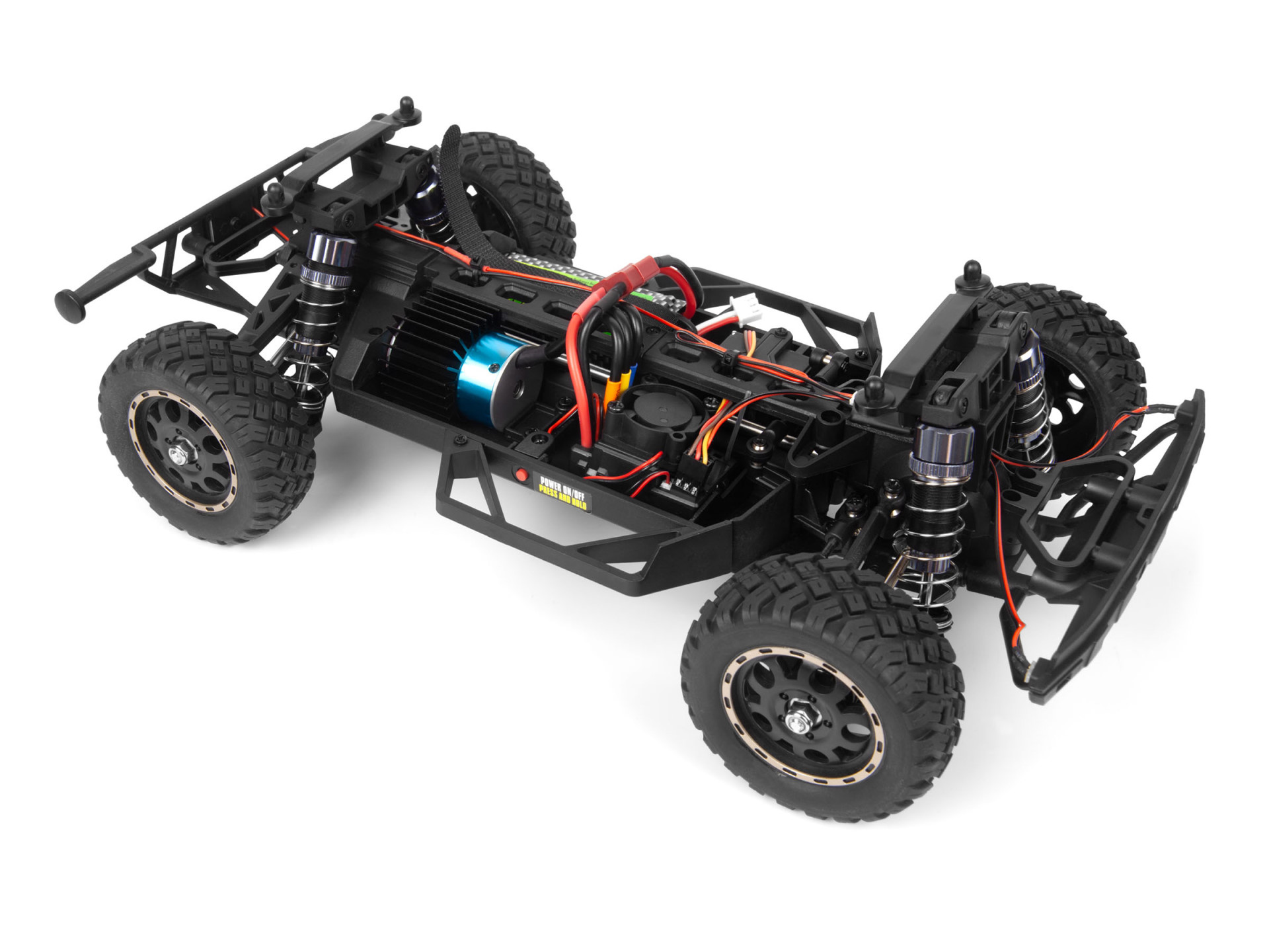 BLACKZON Viper SC Turbo 1/16 4WD Brushless SCT Blau/Orange 540276 - Abbildung 4