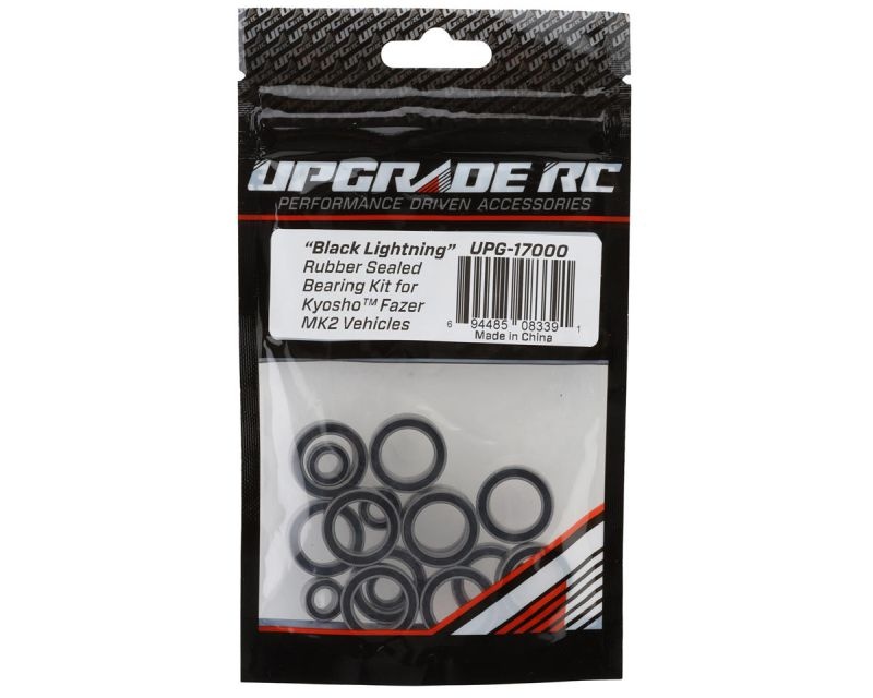 Upgrade RC Black Lightning Kugellager Set mit Gummidichtung  für Kyosho Fazer M UPG-17000