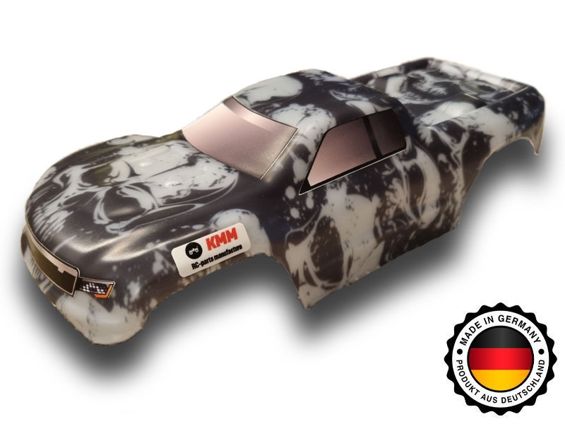 KMM Karo unbreakable +Dekor Skull-Designprint für TRX Mini-Maxx