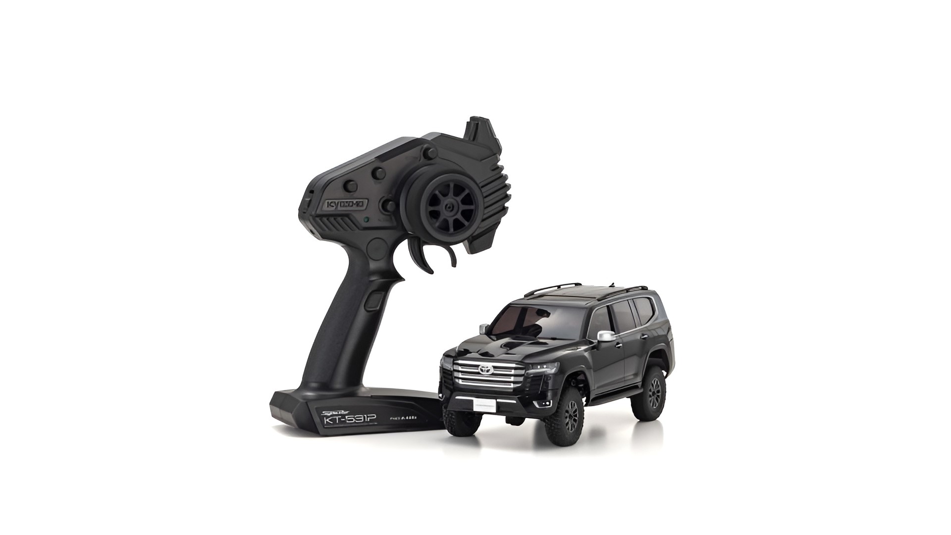 Kyosho Mini-Z 4X4 MX-01 Toyota Land Cruiser 300 Black (KT531P) 32533BK