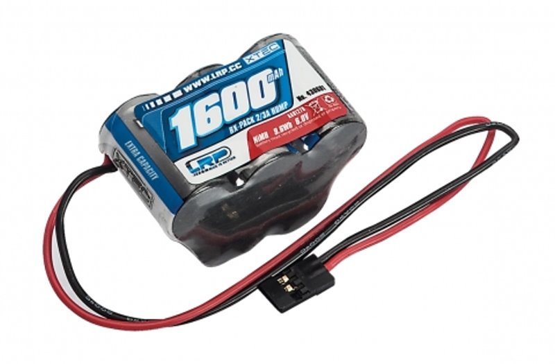 LRP XTEC RX-pack Hump 2/3A NiMH - JR - 6.0V - 1600mAh 430601