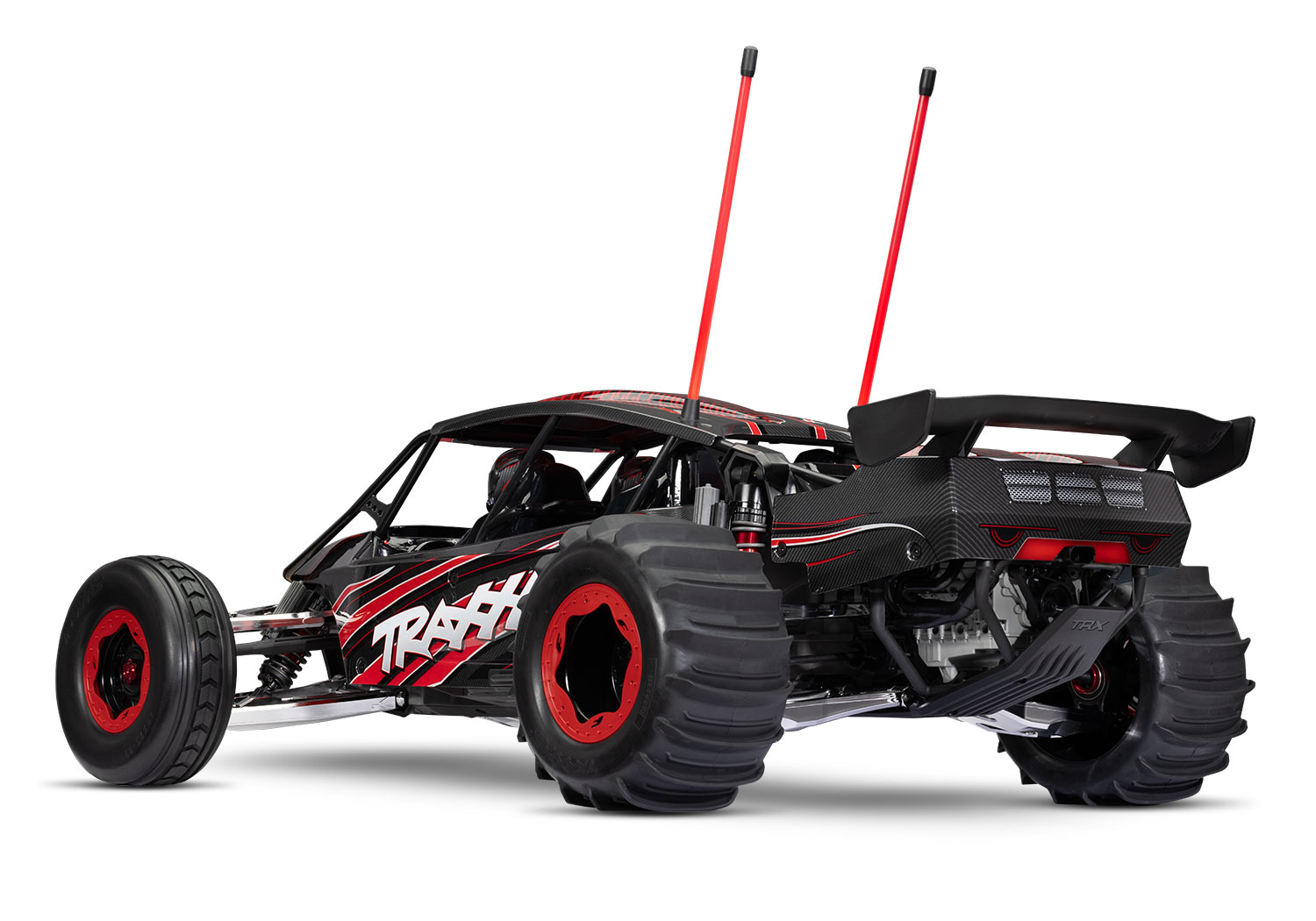 Traxxas FUNCO RWD 8S VXL 1/6 Sand Car Rot RTR Brushless o. Akku & Lader 109076-4