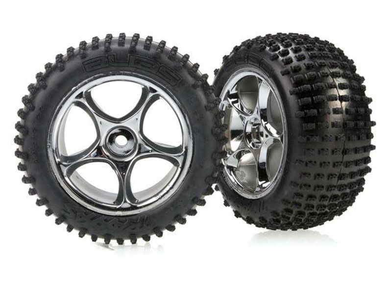 Traxxas Reifen + Felgen montiert 2470R