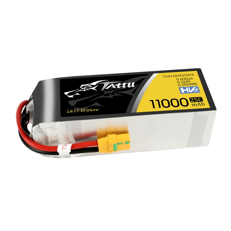 Gens ace Akku LiPo 6S HV 22.8V-11000-25C (XT90) 176x65x56mm 1350g GE1TA-11000HV-6X9