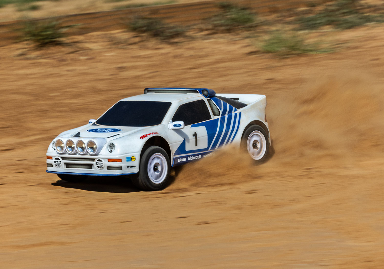 Traxxas Mini Rally Ford RS200 4x4 VXL Brushless RTR Grau mit Lipo/Lader 108046-1 - Abbildung 8