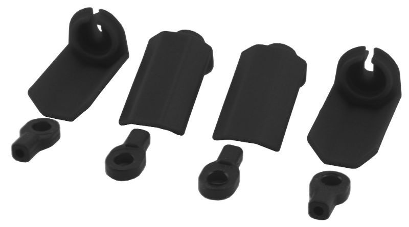 RPM Dämpfer-Schützer schwarz TRAXXAS 80402
