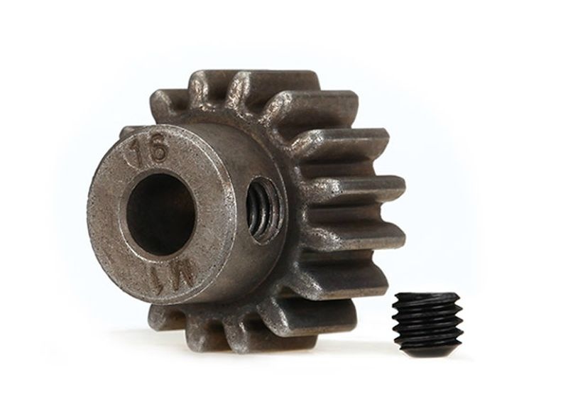 Traxxas Motorritzel 16 Zähne Modul 1.0 5mm 6489X