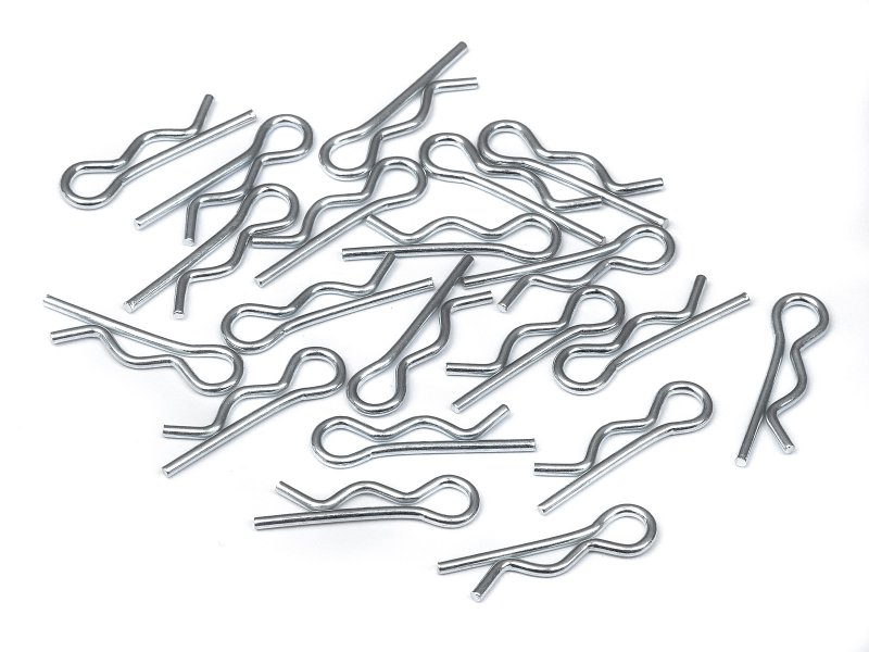 HPI Karosserieklammern (6mm/Silber/20St) 6122