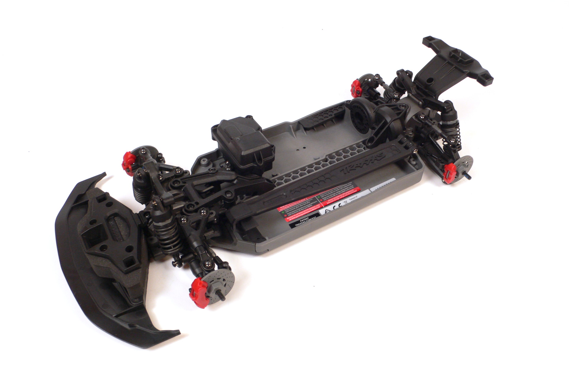 Traxxas 4Tec Drift Clipless 1:10 Chassis Roller Ersatzteilspender - Abbildung 1