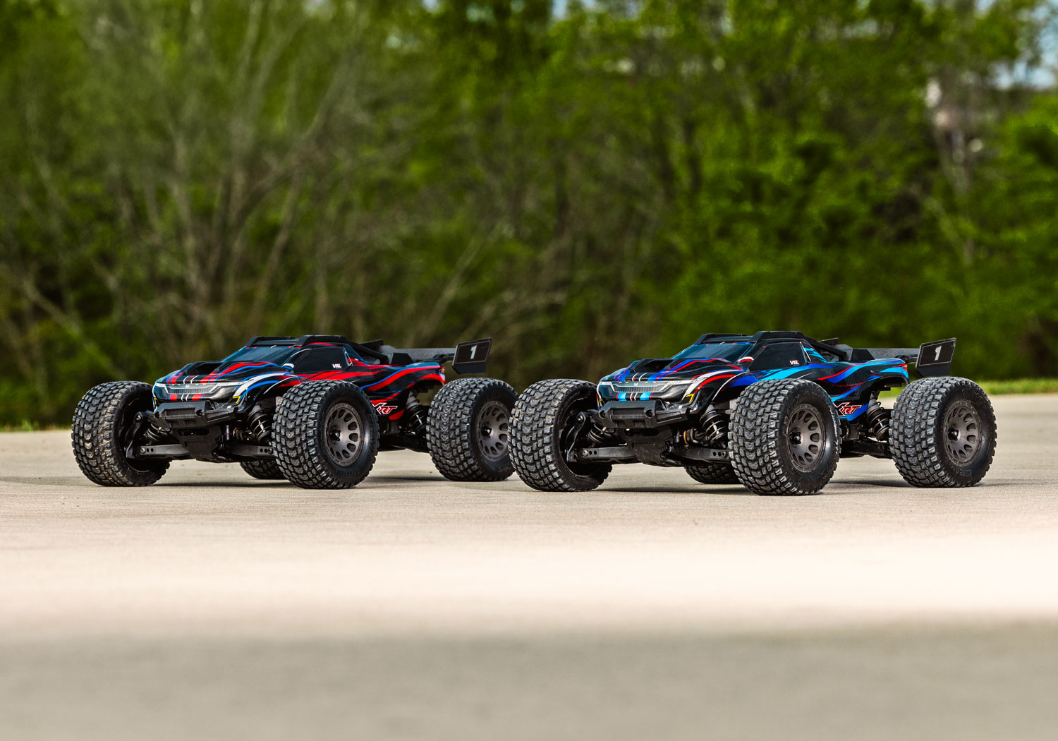 Traxxas MINI-XRT VXL-3S 4x4 1/16 Race Truck Orange mit 2S Akku/Lader 108076-1
