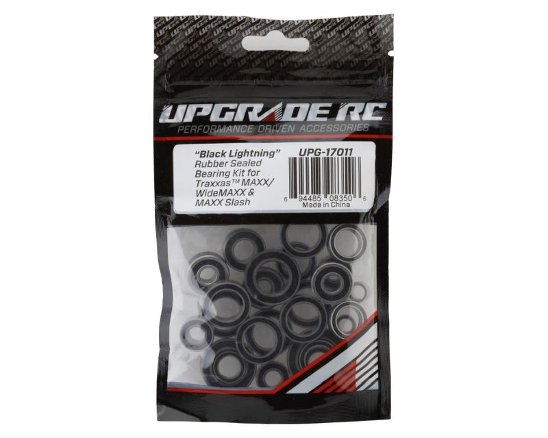 Upgrade RC Black Lightning Kugellager Set mit Gummidichtung  für Traxxas MAXX/WideMAX UPG-17011