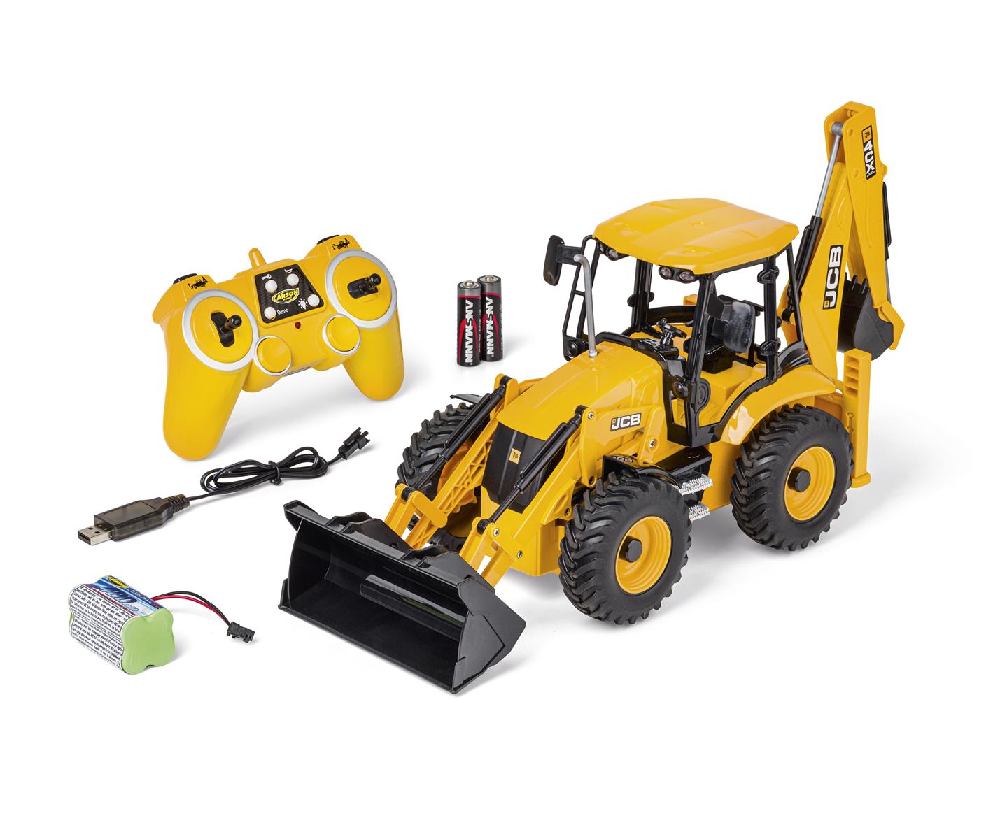 Carson 07668 1:20 Baggerlader JCB 2.4G 100% RTR 500907668
