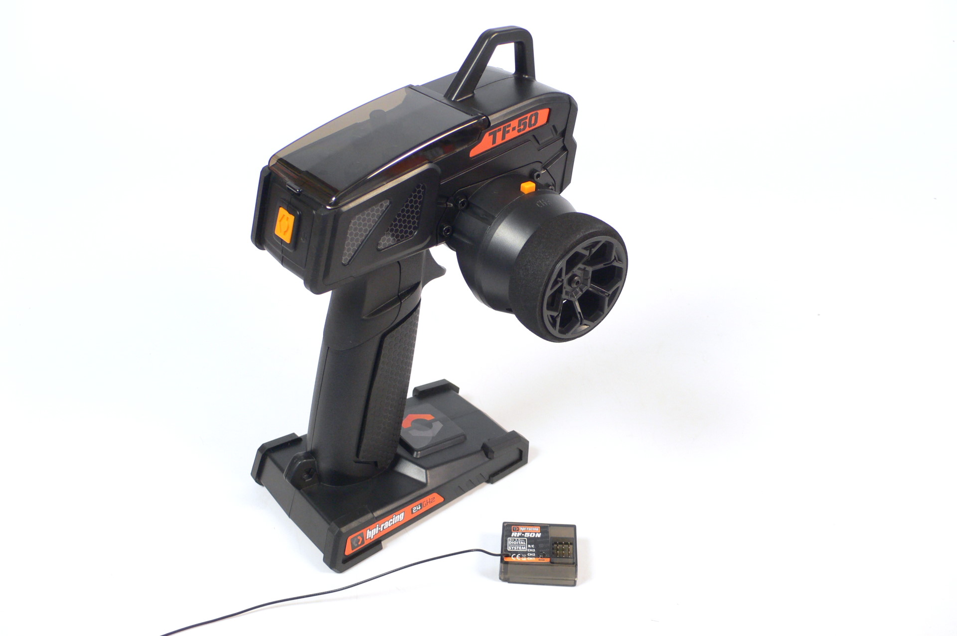 HPI Fernsteuerung TF-50 4-Kanal 2,4GHz incl. Nitro RF-50N Empfänger Pistolensender