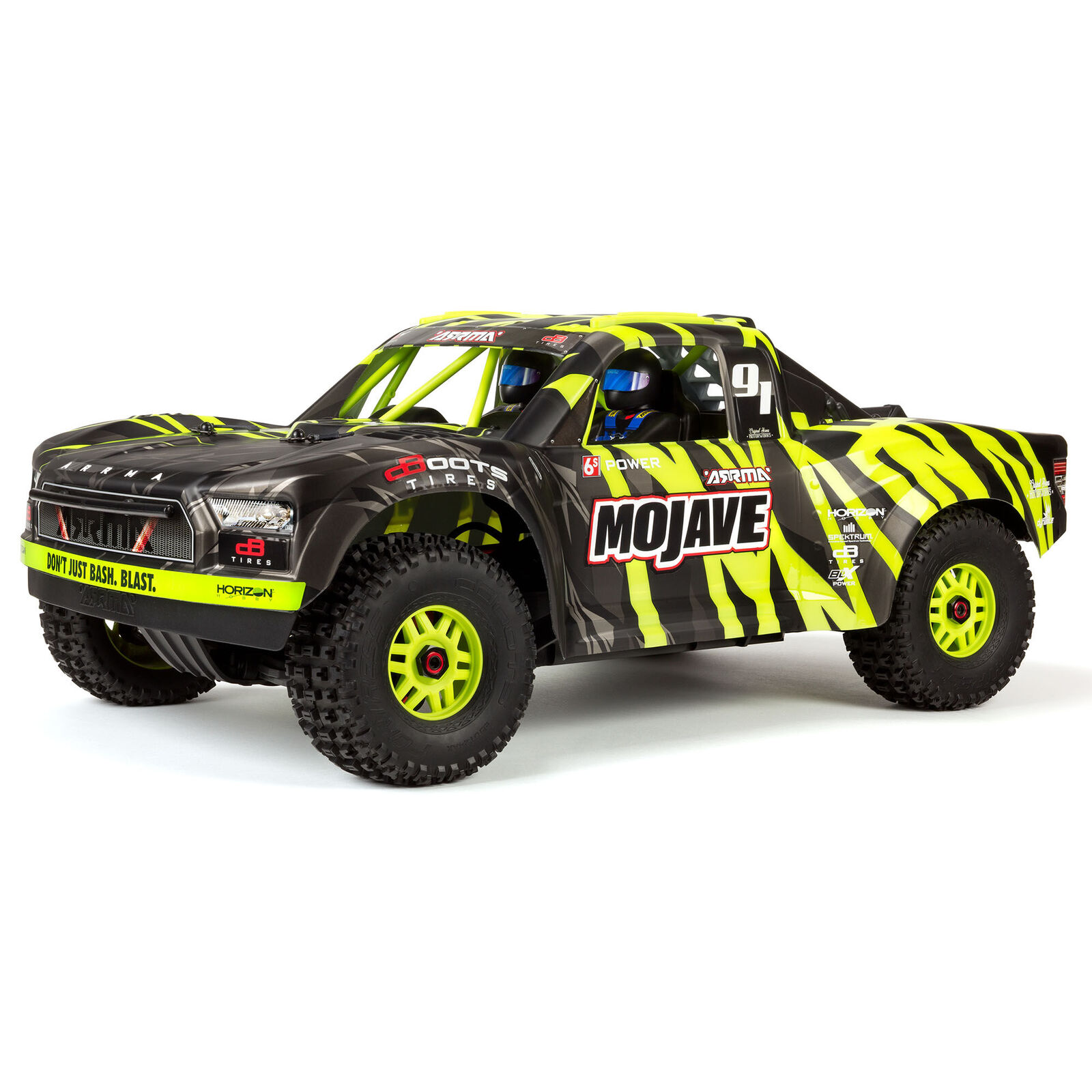 ARRMA 1/7 MOJAVE 6S 4WD BLX Desert Truck RTR Green/Black ARA7604V2T1
