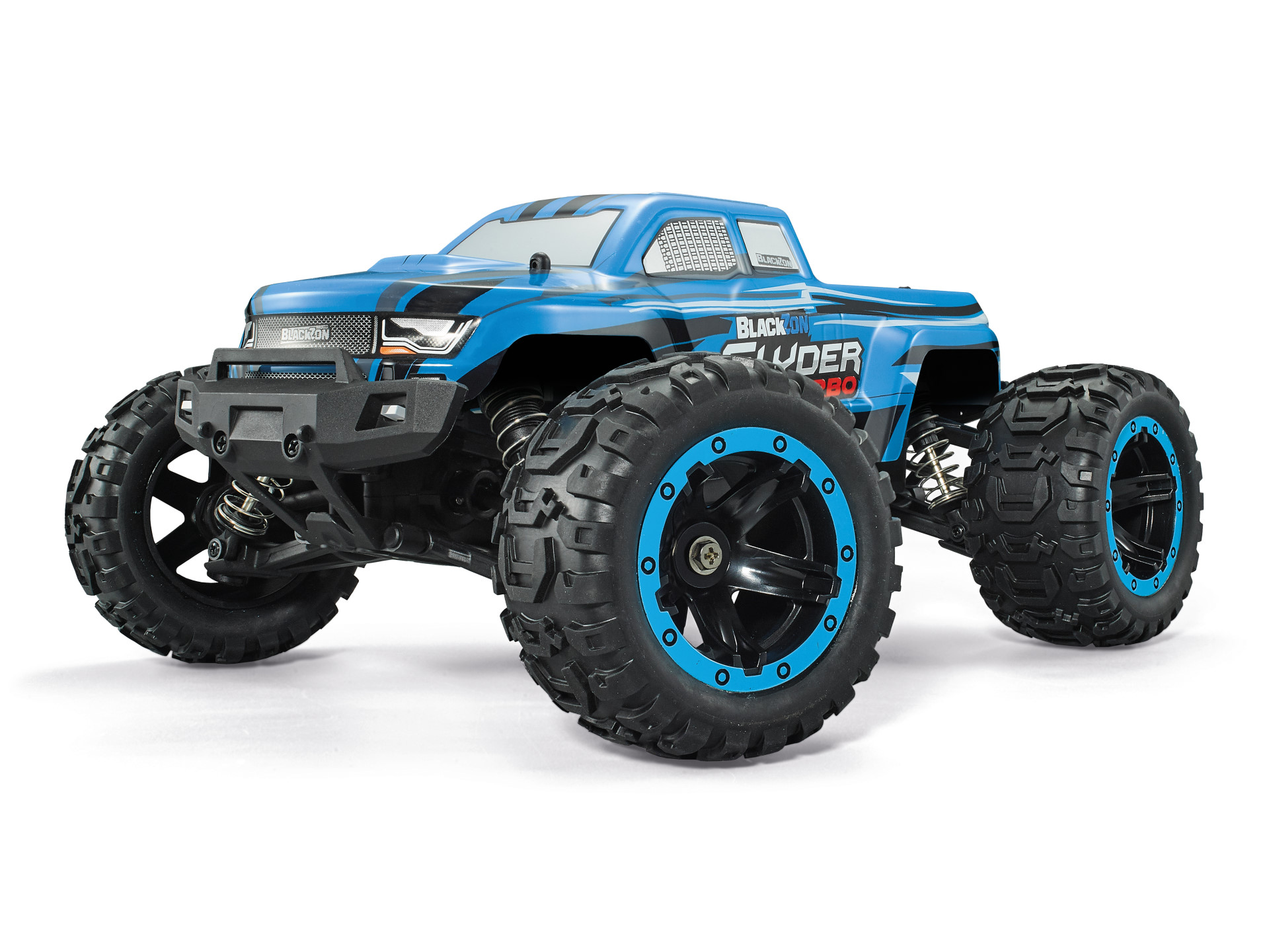 BLACKZON Slyder MT Turbo Blau 1/16 4WD Brushless Monster Truck 540201