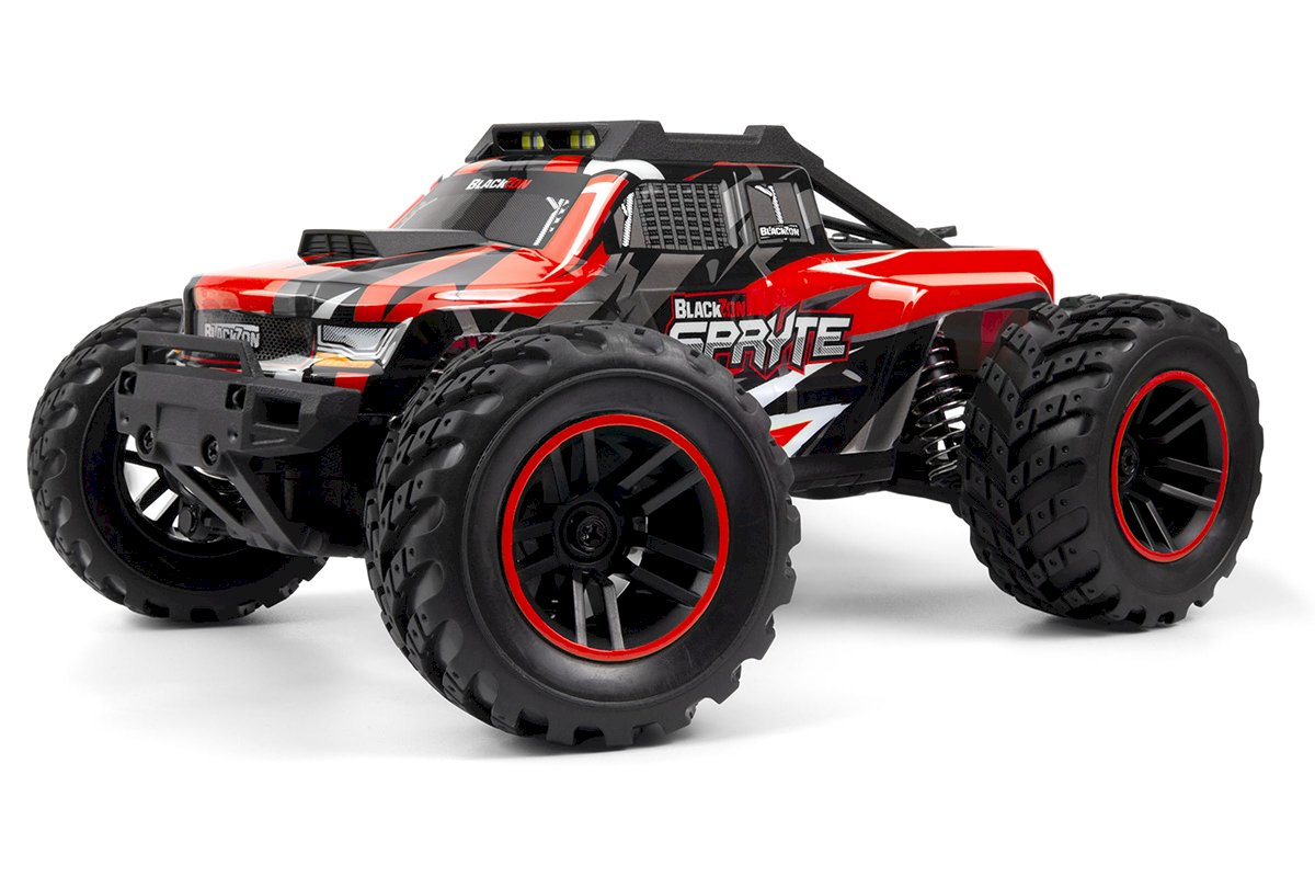 BLACKZON Spryte MT 1/20 4WD Elektro Monster Truck Rot 540302