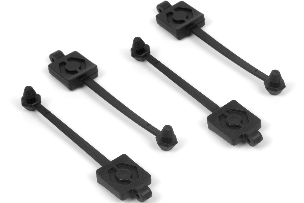 HPI Racing Body Clip Tag Karosseriehalter Sicherung (4St) 160570