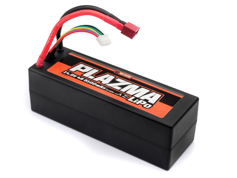 HPI Plazma 14.8V 5100mAh 40C LiPo Akku Pack 75.48Wh Hardcase 160164