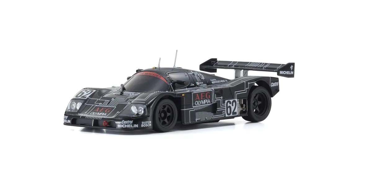Kyosho Mini-Z RWD Sauber Mercedes C9 No.62 AEG LM 1988 (W-LM/KT531P) 32353AG