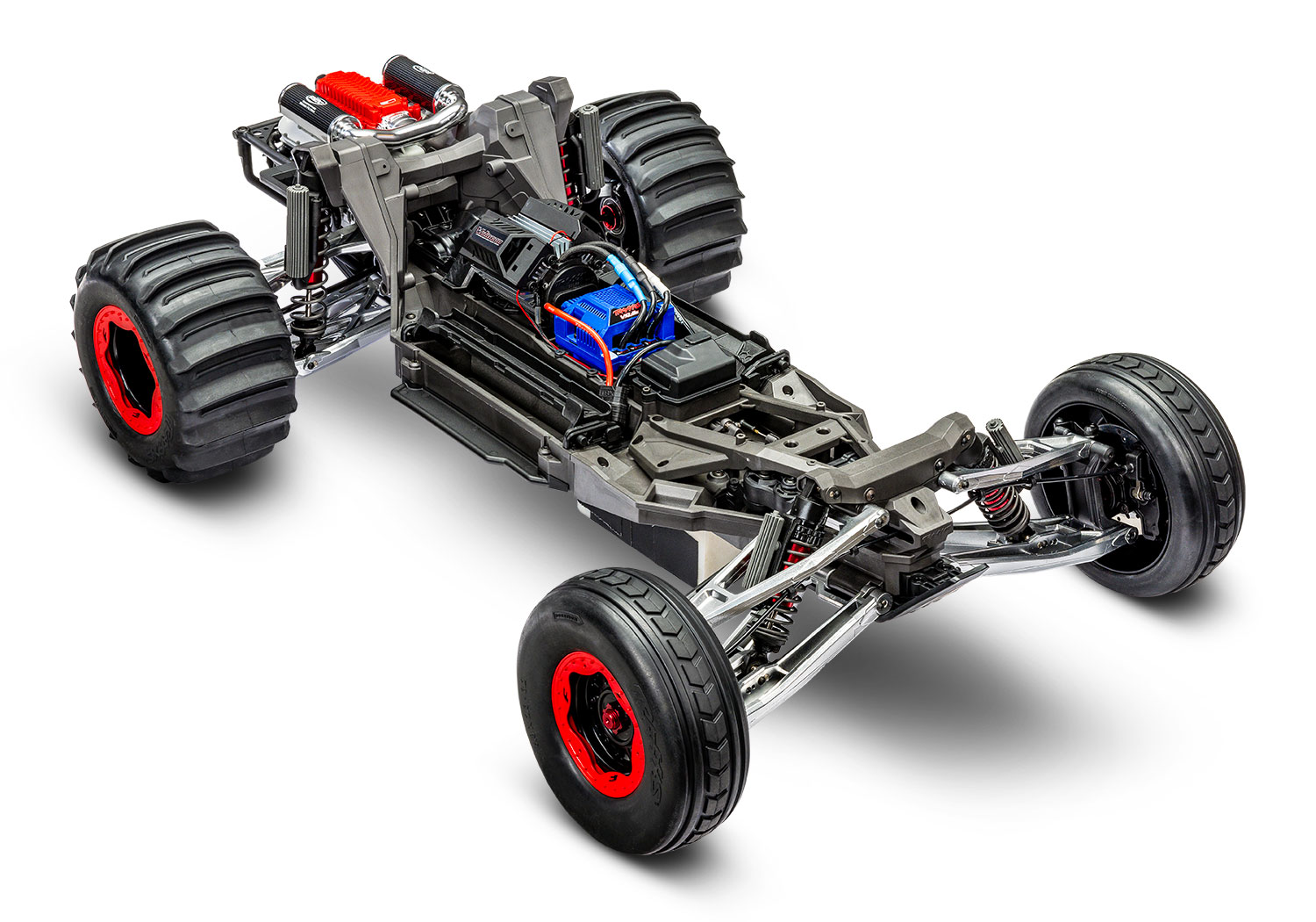 Traxxas FUNCO RWD 8S VXL 1/6 Sand Car Rot RTR Brushless o. Akku & Lader 109076-4