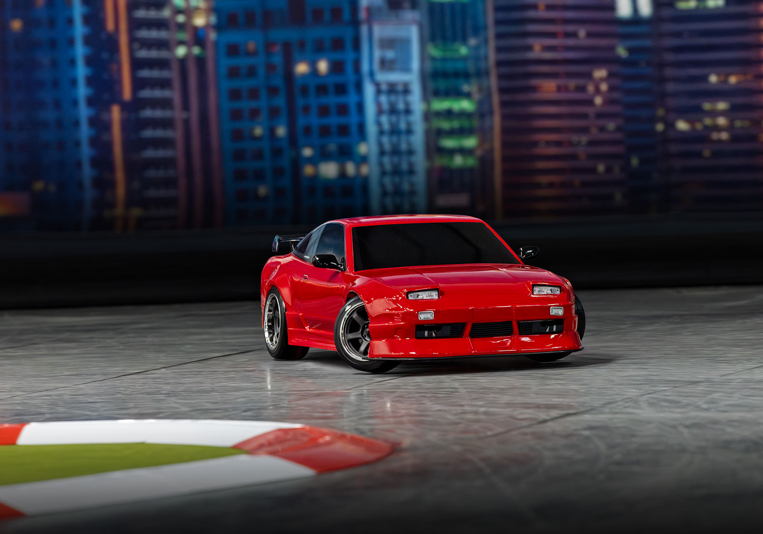Traxxas 4-TEC Nissan 240SX rot 1/10 Drift RTR Brushed ohne Akku/Ladegerät 105247-4-RED - Abbildung 11