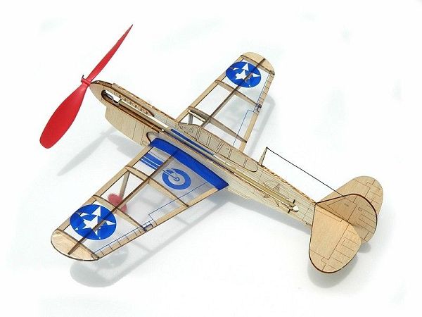 Guillow U.S. Warhawk  Guillow's Minimodell 4502