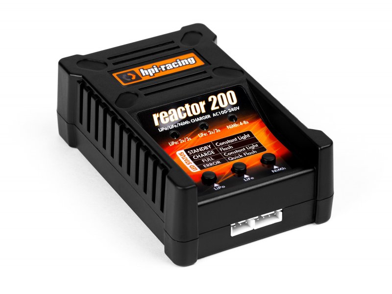HPI Reactor 200 Charger Ladegerät LiPo/LiFe/NiMH (EU) 118051