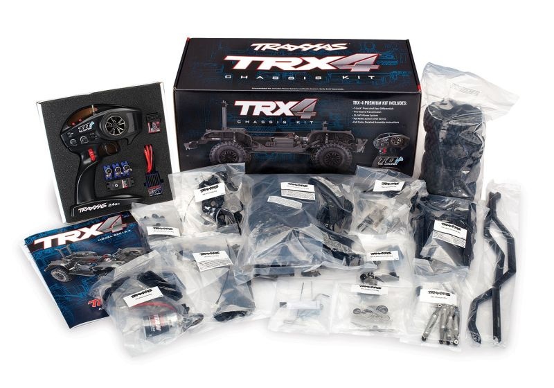 Traxxas TRX-4 Kit 1/10 Crawler Clipless mit Elektronik, ohne Karo/Akku/Ladegerät 82216-4-R6